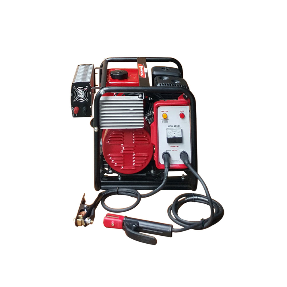 200 Amps Petrol Welding Generator, World’s Ultra Light& Low Cost Arc Welding Machine with Recoil Start Model HPW-175D-AC